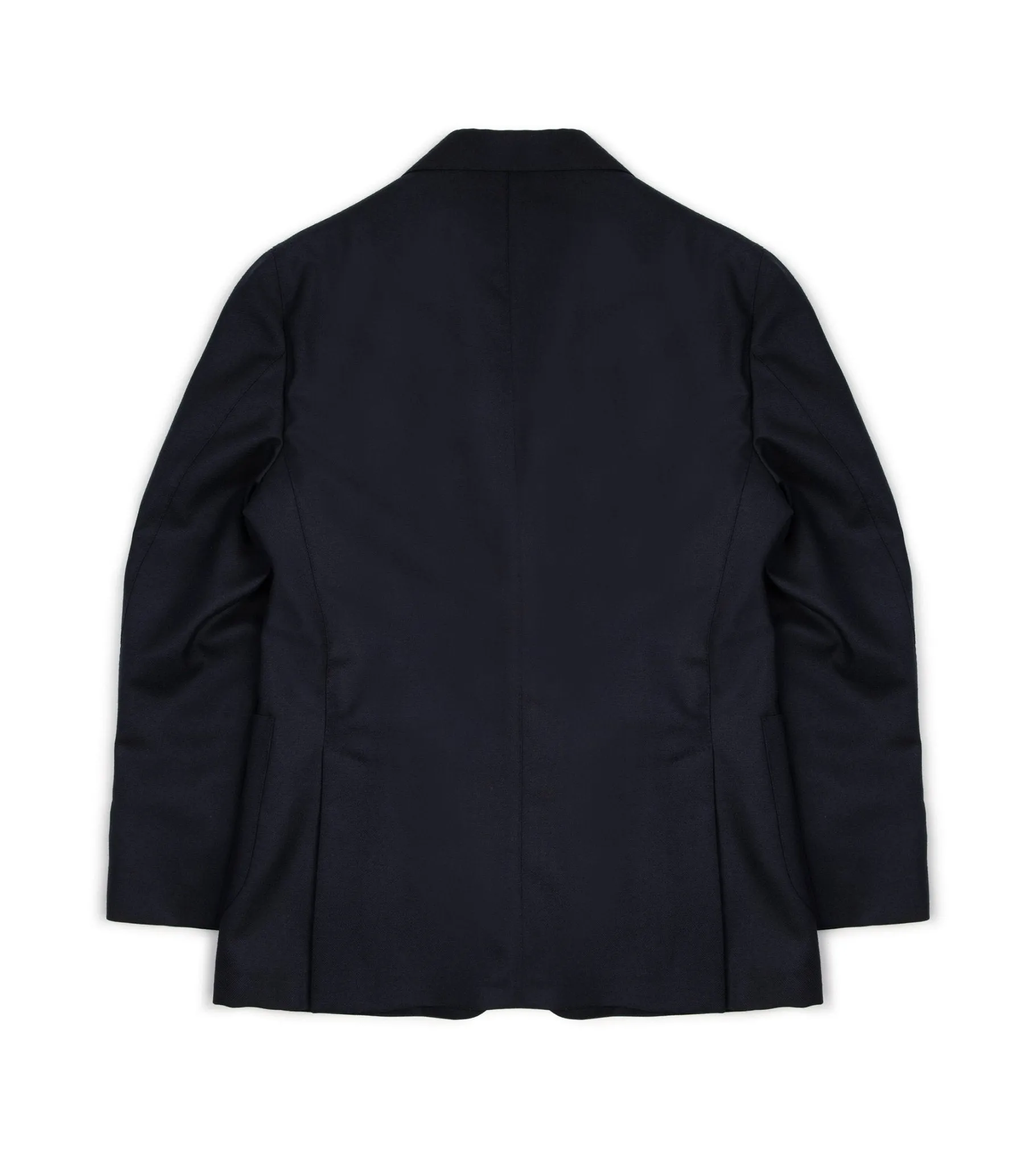 Trunk Wigmore Wool Twill Suit Jacket: Navy