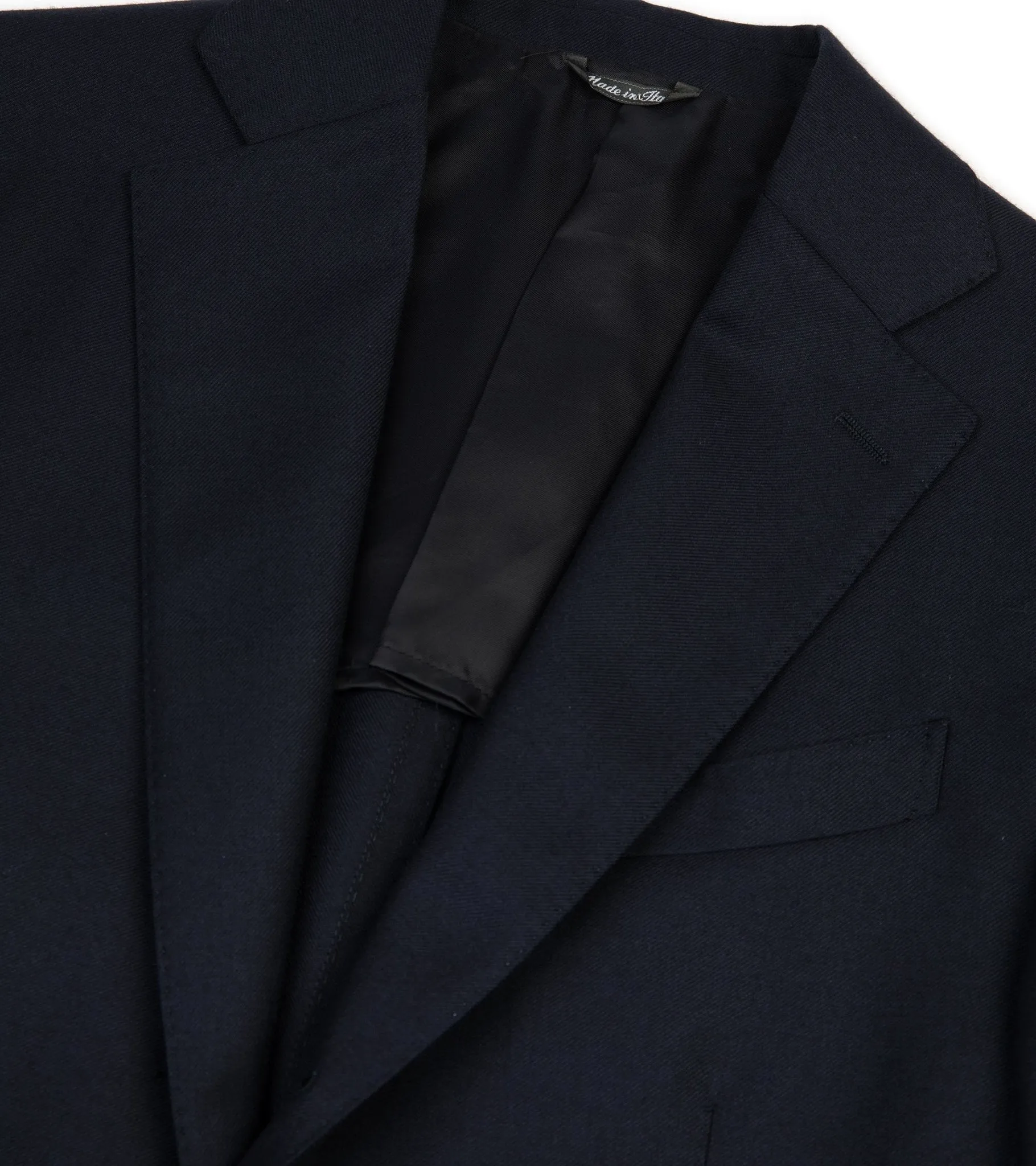 Trunk Wigmore Wool Twill Suit Jacket: Navy