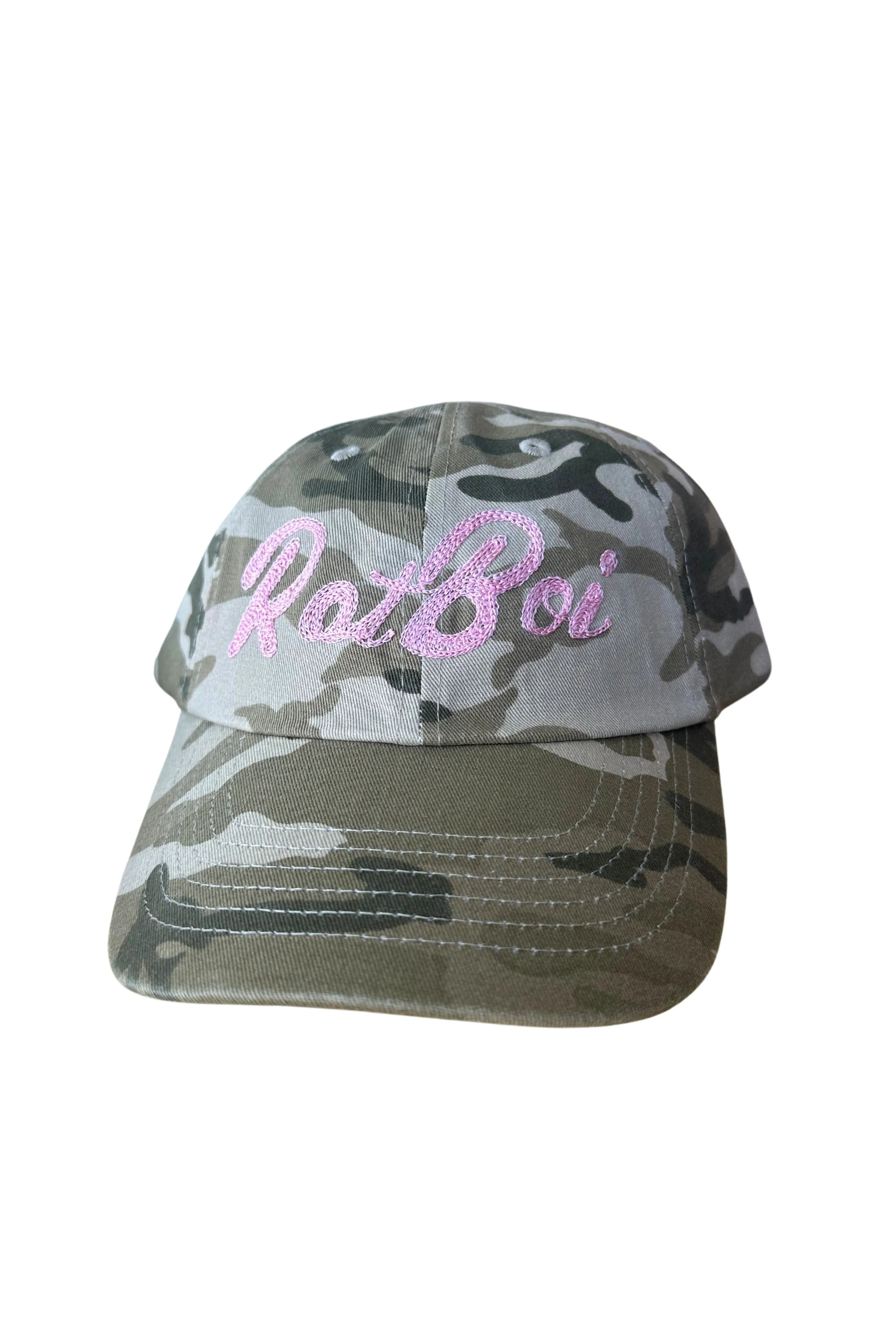 VARSITY DAD HAT IN CAMO